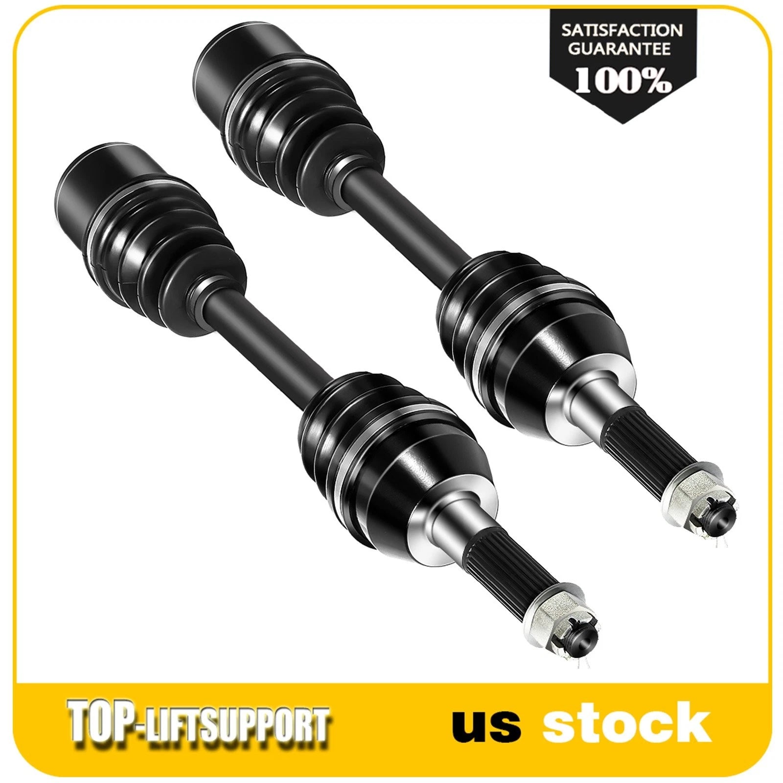 2Pcs Rear CV Axle for Polaris Sportsman 400 450 500 570 700 800