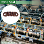 Set of 5 Oil Seal Rotary Shaft Seal FKM Rubber 26x42x7mm