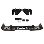 Chrome Rear Step Bumper Assembly for Toyota Tundra (2007–2013) with Sensor Holes