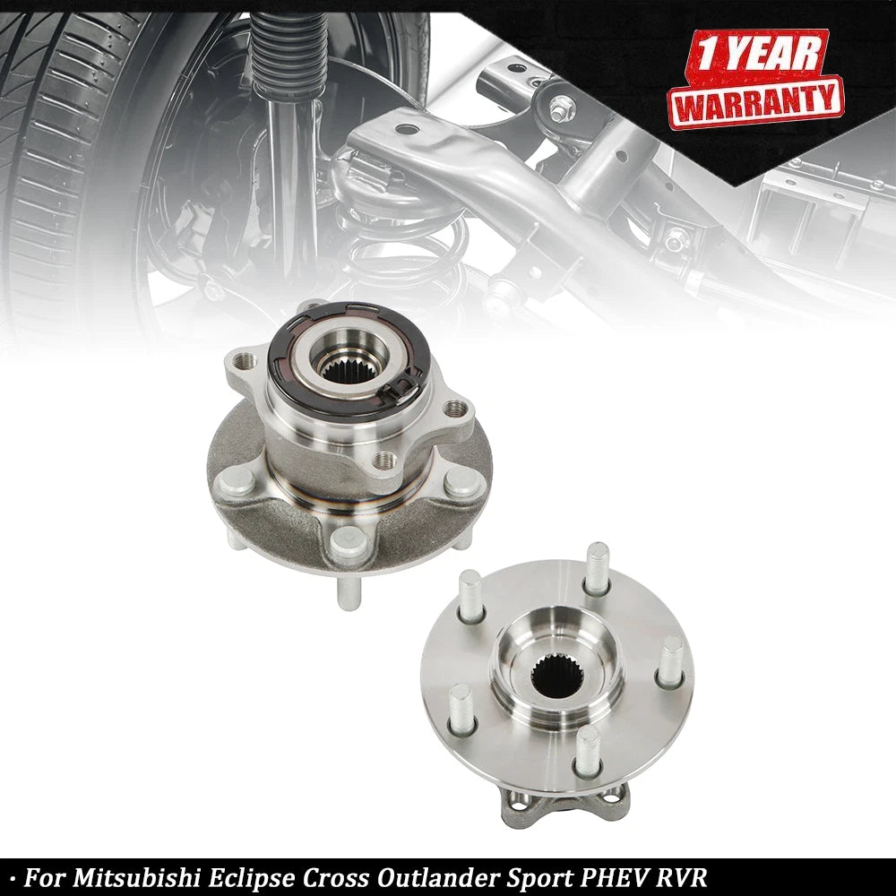 Set of 2 Wheel Hub Bearings for Mitsubishi Outlander (2014–2020)