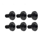 6 x Universal Titanium M5x15mm Torx Head Bolts for Bike Motor