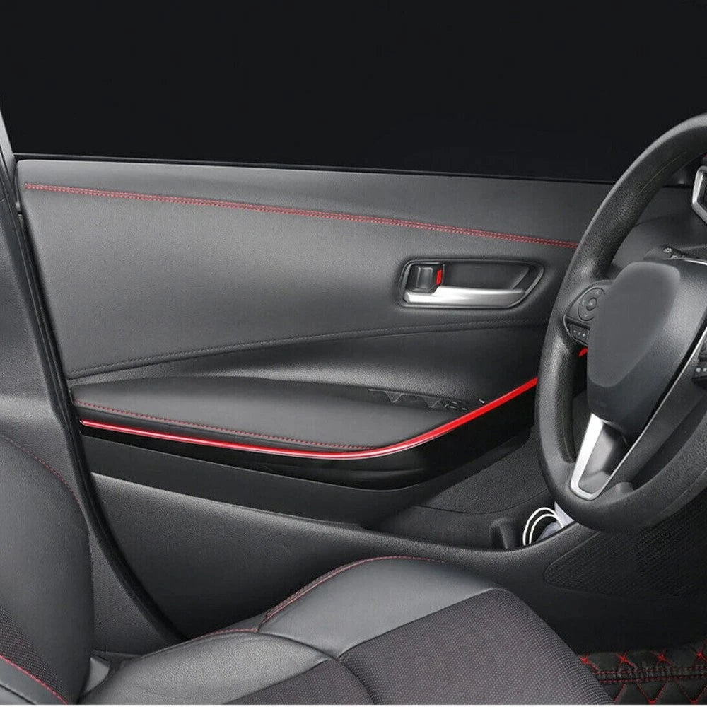 2M PU Leather Dashboard Trim Sticker for