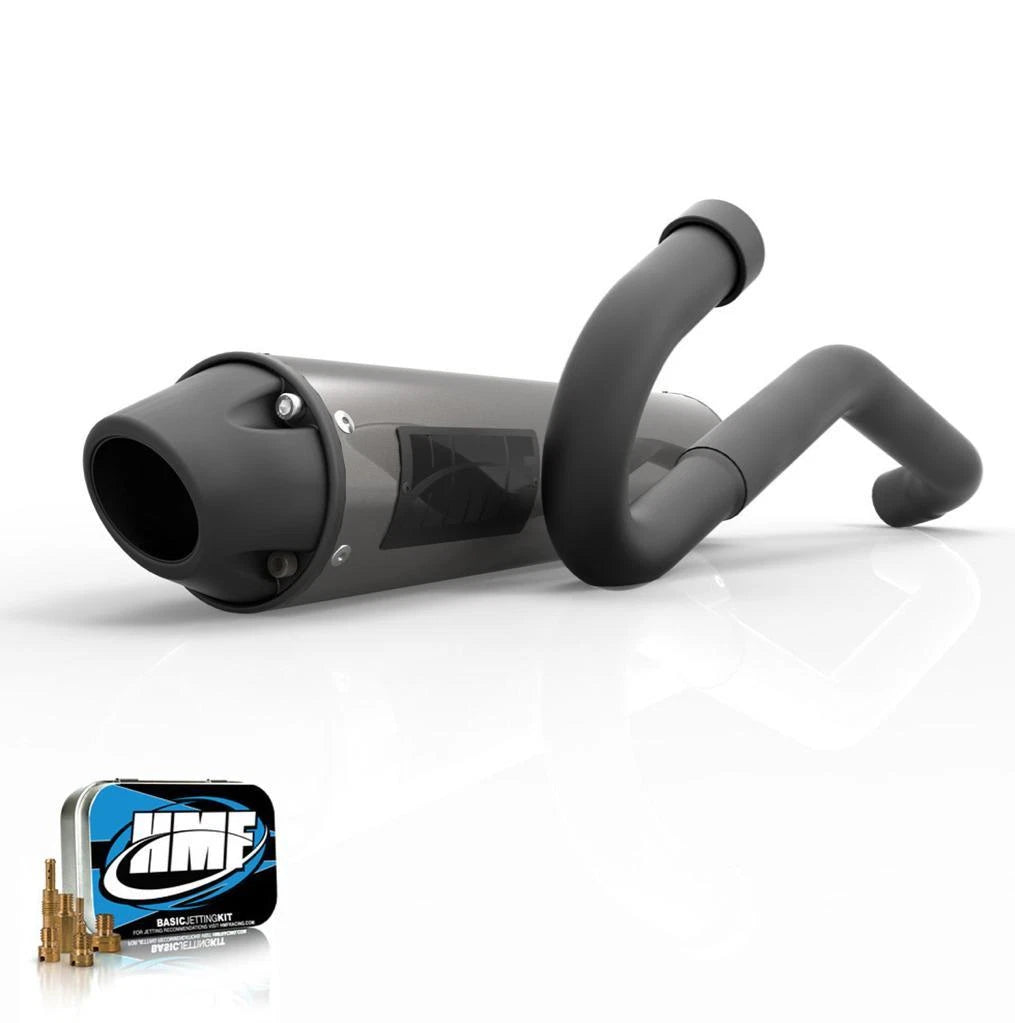 HMF Blackout Full Exhaust + Jet Kit for Honda TRX 400EX (1999–2015)
