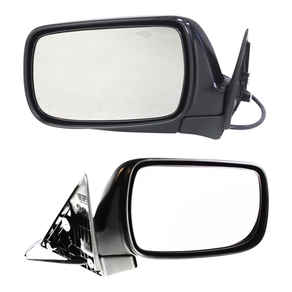Power Mirror Set for Subaru Baja (2003–2006) Textured Black Manual Folding