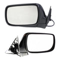 Power Mirror Set for Subaru Baja (2003–2006) Textured Black Manual Folding