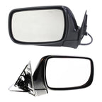 Power Mirror Set for Subaru Baja (2003–2006) Textured Black Manual Folding