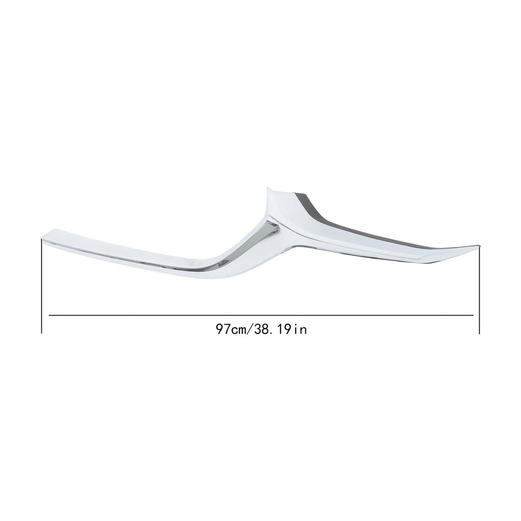 Set of 2 Chrome Front Left and Right Grill Trim Molding for Mazda CX-30 (2020–2023)