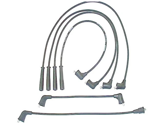 Set of 4 Spark Plug Wires for Mazda B2600 (1987–1989) ZW216YN