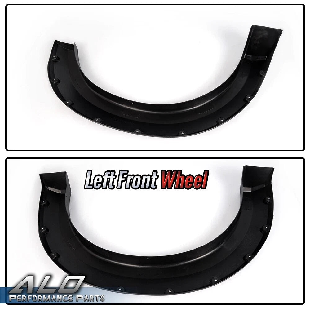 Set of 4 Pocket Rivet Style Fender Flares for F-150 (2004–2008)