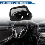 Front Driver Side Interior Door Handle for Honda Accord (2003–2007) Black Chrome
