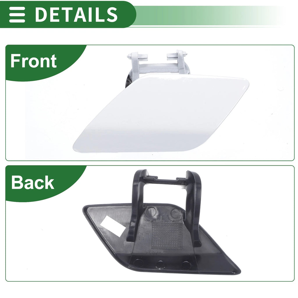 Bumper Headlight Washer Nozzle Cover Cap for Mercedes-Benz E550 (2007–2009)