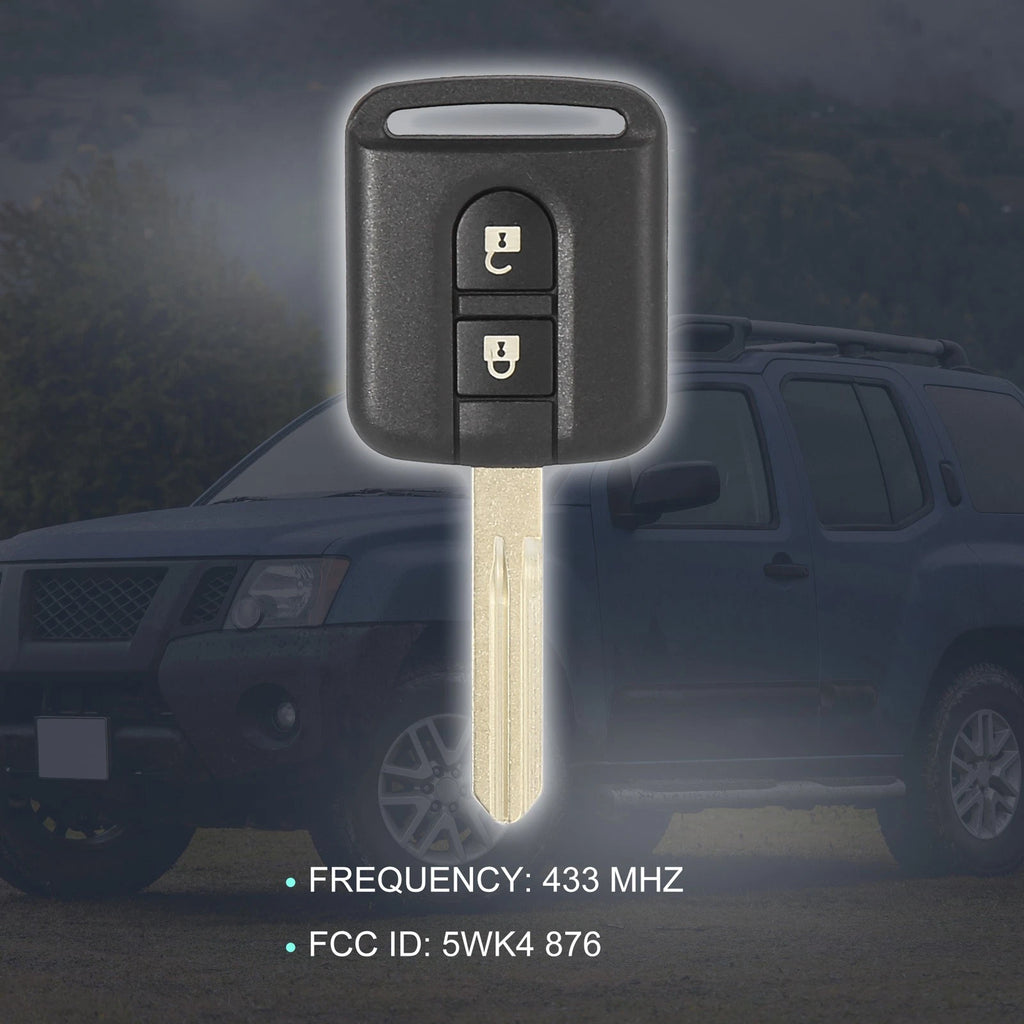 Keyless Entry Remote Key Fob for Nissan Micra K12, Navara D40M (1)
