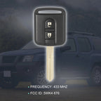 Keyless Entry Remote Key Fob for Nissan Micra K12, Navara D40M (1)