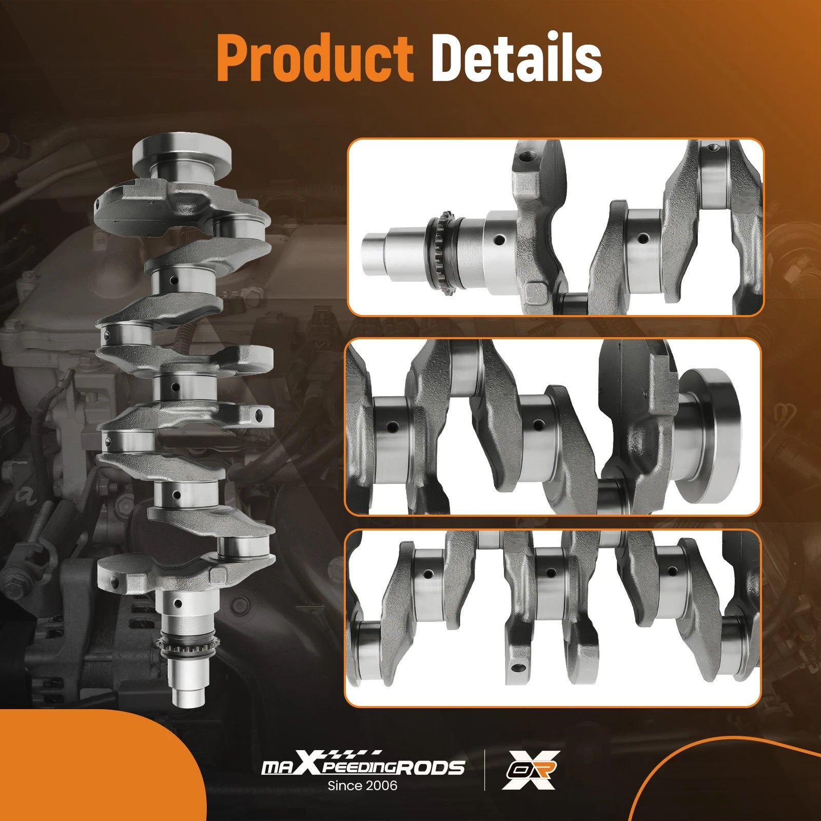 Engine Rebuild Overhaul Kit for Hyundai Tucson Kia Soul (2010–2013)