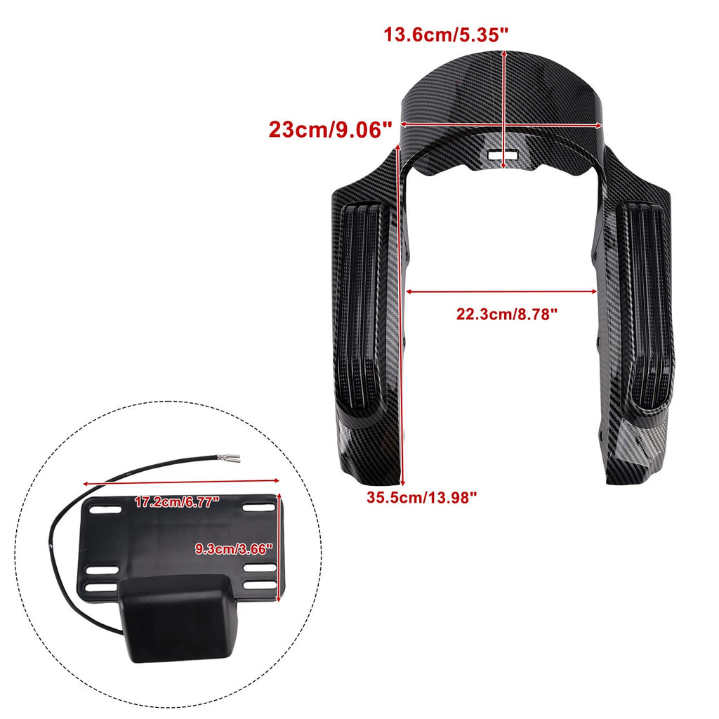 Rear Fender LED Light for Harley Touring Road King FLHR Street Glide (2014–2023)