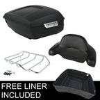 Matte King Trunk Pad Rack for Harley Touring Street Road Glide (2014–2026)