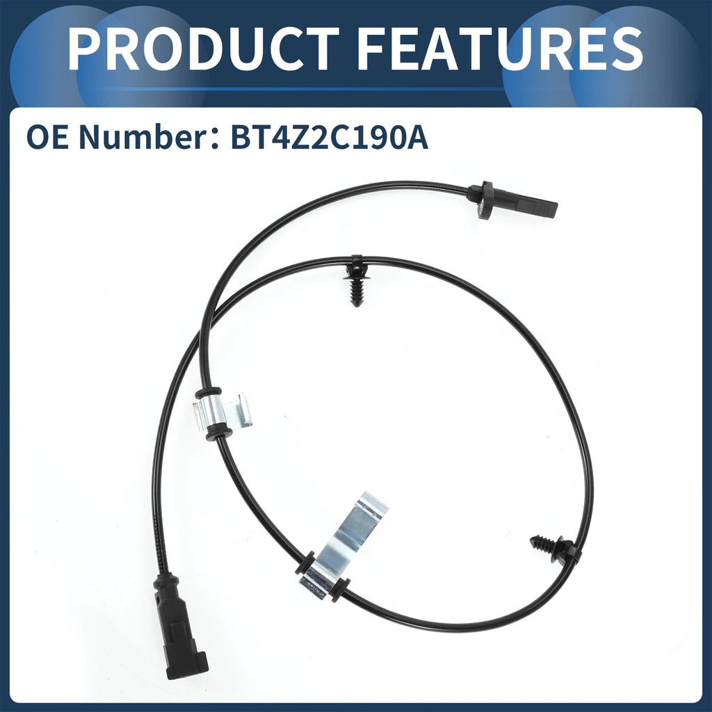 ABS Wheel Speed Sensor for Ford Edge (2015–2023) No.BT4Z2C190A FWD Rear Right