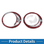2X Headlight Trim Bezel for BMW X5 (2014–2018)