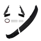 Front Bumper Splitter Lip for BMW F10 5 Series M Sport (2011–2016) 4 Piece Black