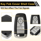 TPU Silicone Key Fob Shell Cover Case for Ford Mondeo (3 Buttons)
