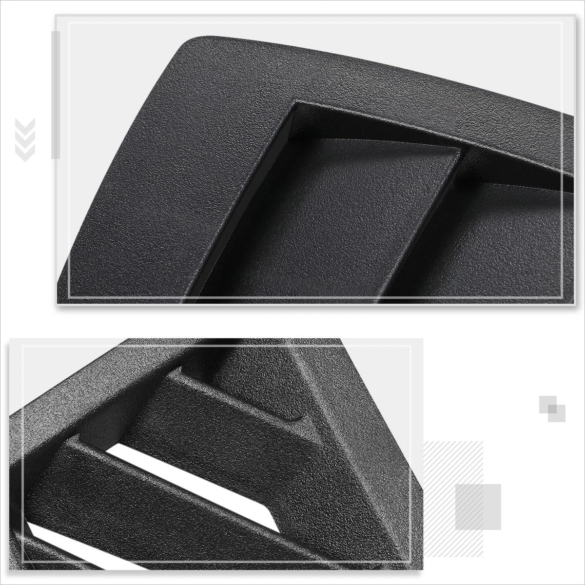 Set of 2 Snap On Interior Dash Air Vent Louver Covers for Magnum/Charger/300 (2005–2007)