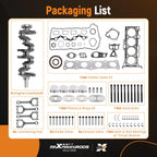 Engine Overhaul Rebuild Kit for Hyundai KIA G4KD 2.0L