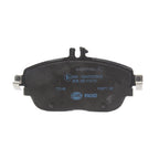 Set of 4 Hella Low-Metallic Brake Pads for MB X156 C117 (2015–2020)