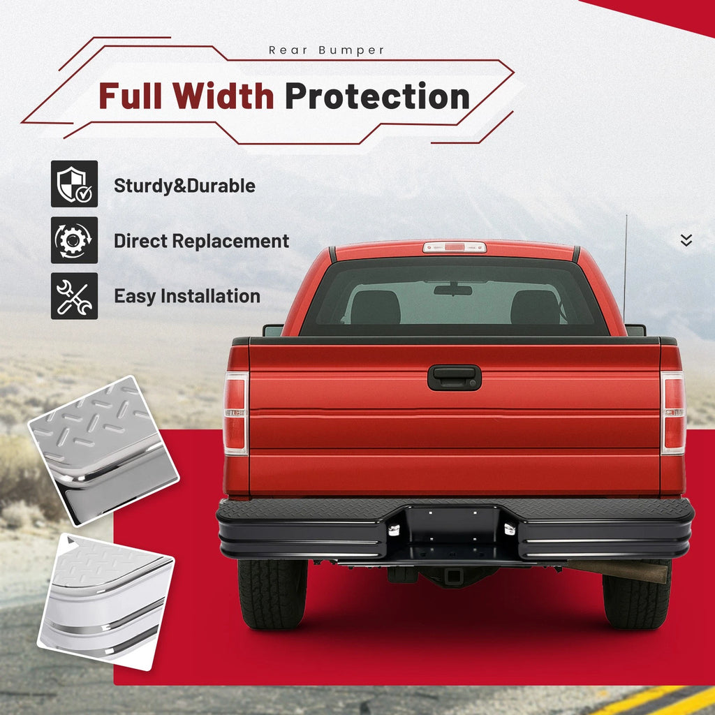 Diamondstep Rear Bumper Step for Ford F150 F250 (2004-2023)