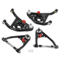 Set of 4 Tubular Control Arms for Camaro (1967–1969) & Nova (1968–1974) Black
