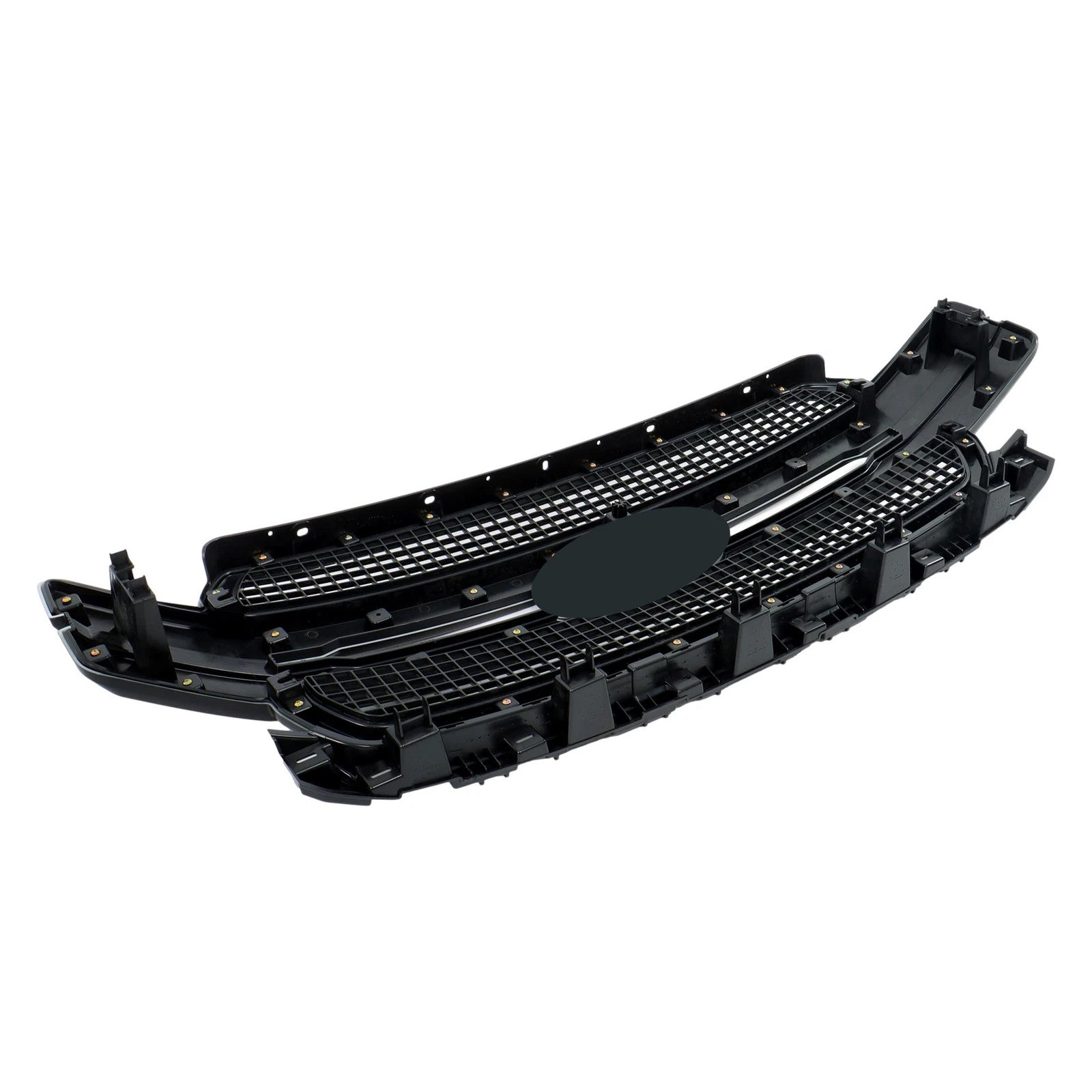 Front Upper Grille for Ford F-150 (2018–2020) Matte Black Platinum Style