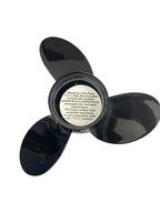 Quicksilver QA2084X Black Diamond Propeller 3 x 10 1/8 x 15P RH for