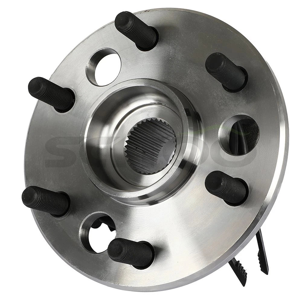 Set of 2 Front Wheel Hub Bearing Assembly for GMC K1500 K2500 Suburban (1995–1999)