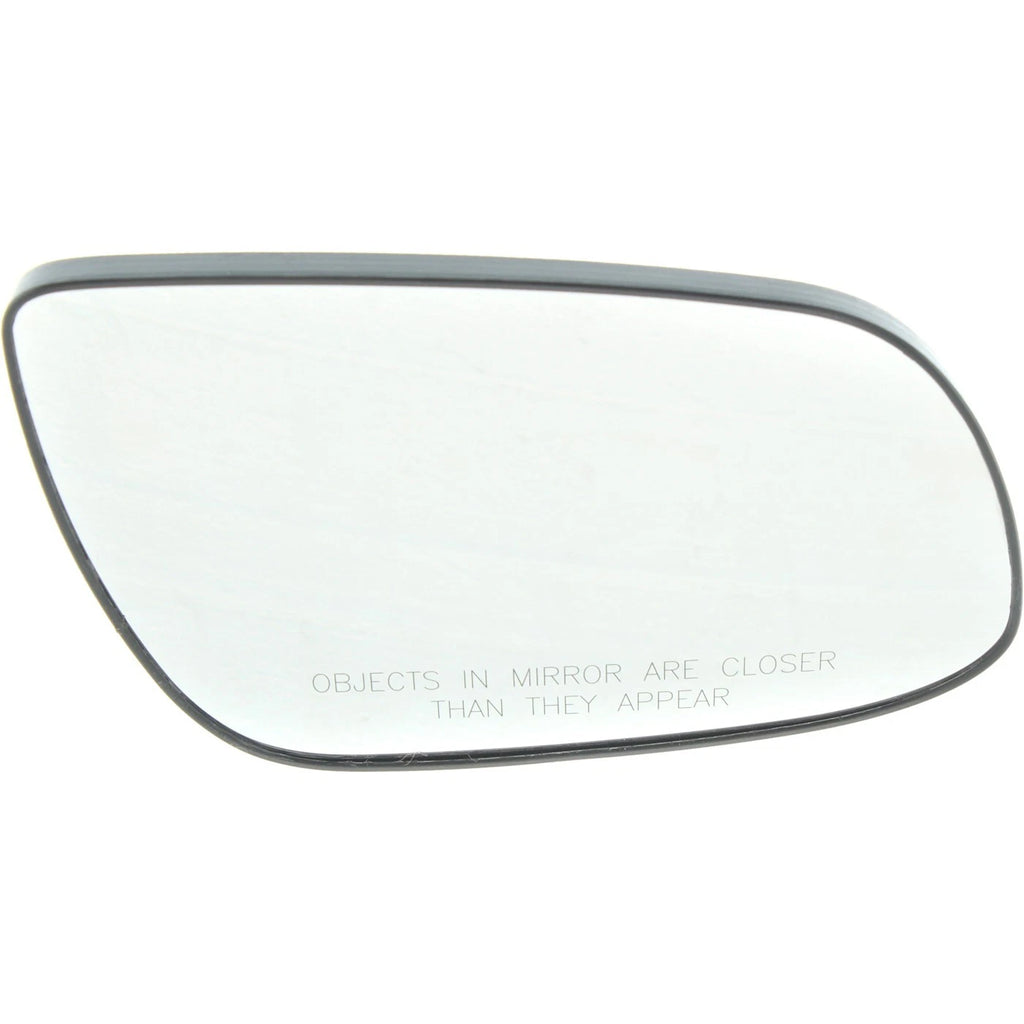Passenger Mirror Glass for Kia Forte (2010–2013) with Backing Plate