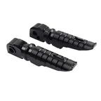Black Rear Passenger Footrest Pegs for BMW G310GS G310R (2017-2024)