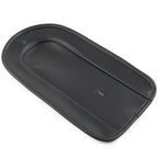 Black Rear Fender Bib Solo Seat for Harley Fatboy Softail Deluxe (2006-2010)