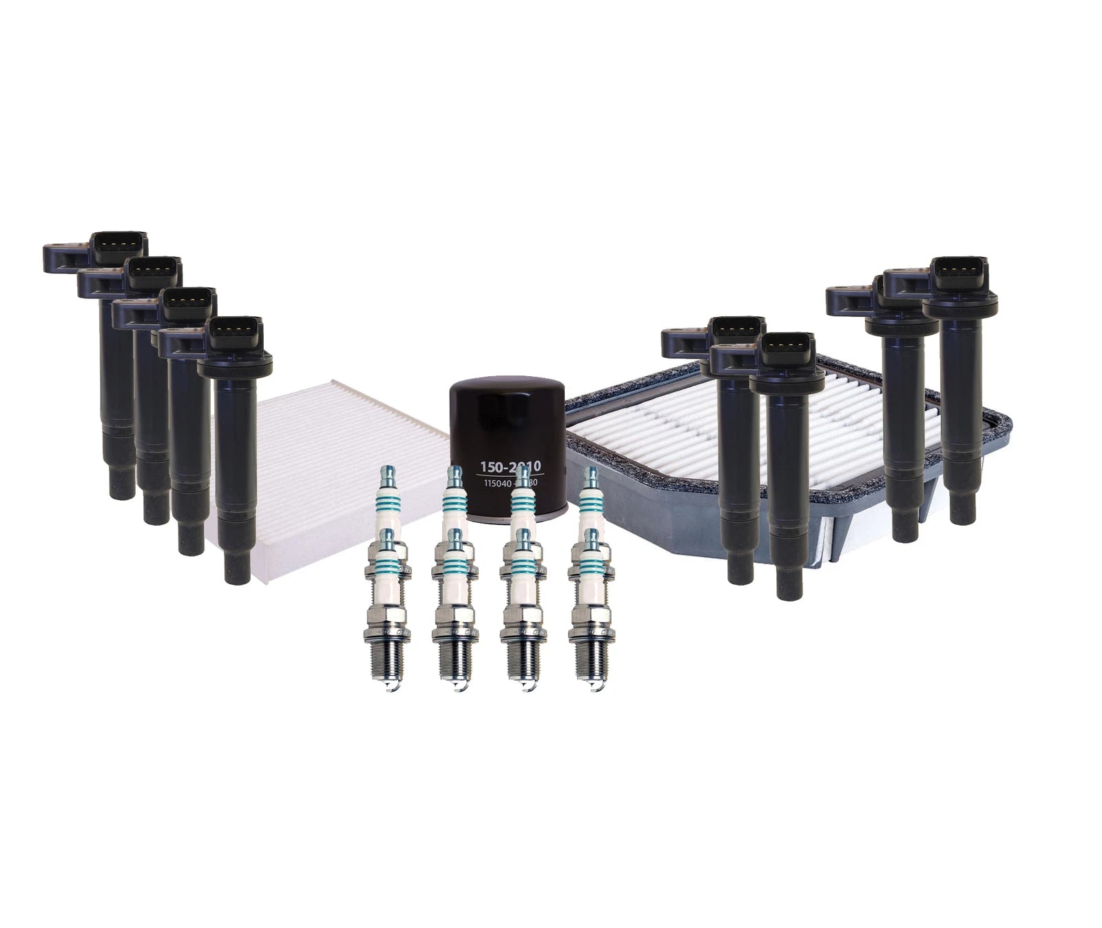 Set of 8 Denso Iridium Power Spark Plugs for Lexus GS430 (2001–2006)