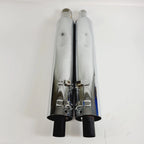 Chrome Slip-On Mufflers for Harley CVO Touring (2017–2023)