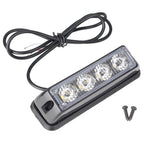 LED Emergency Beacon Strobe Light for Car (12V 8W)