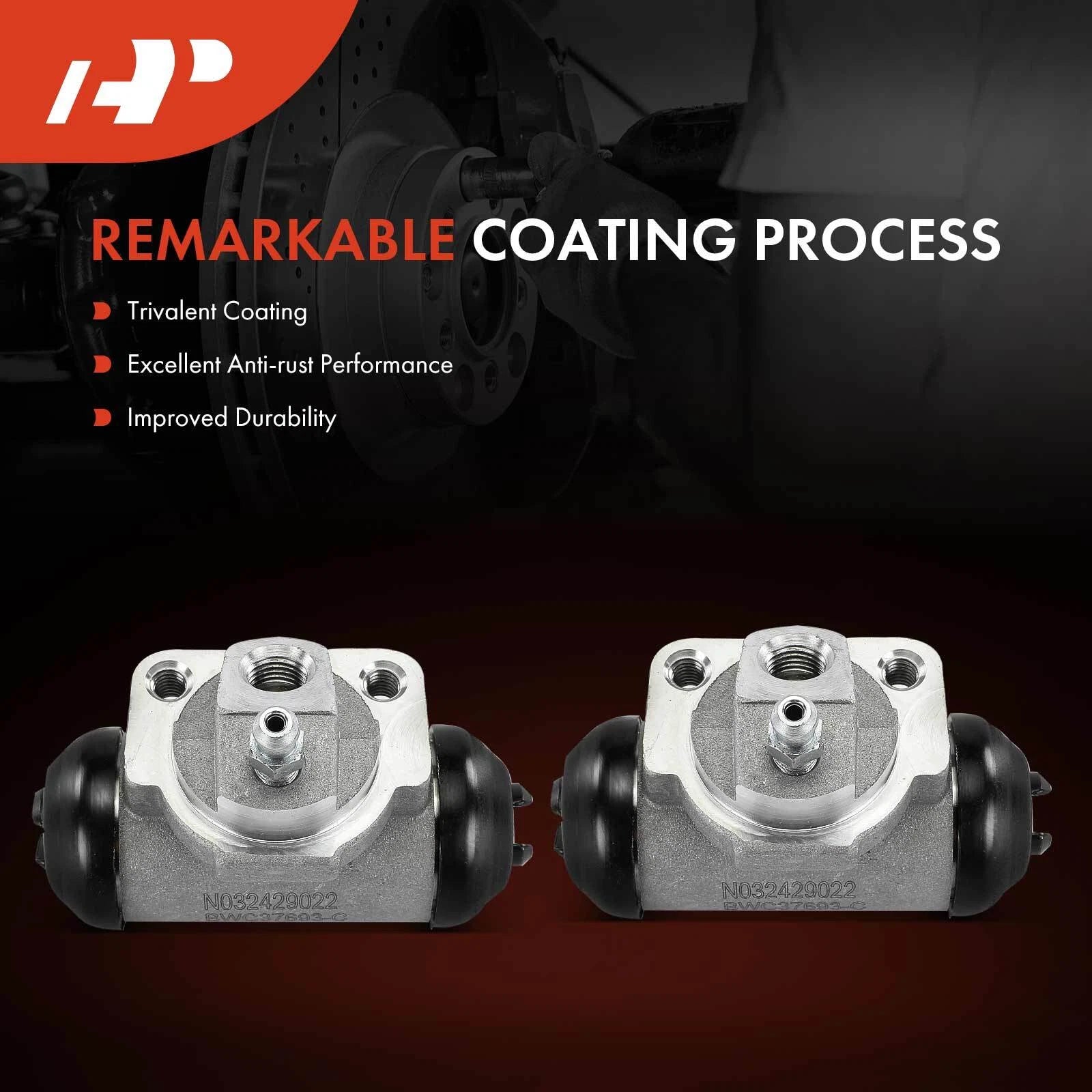 2X Rear Brake Wheel Cylinder for Nissan Altima Stanza Maxima Van