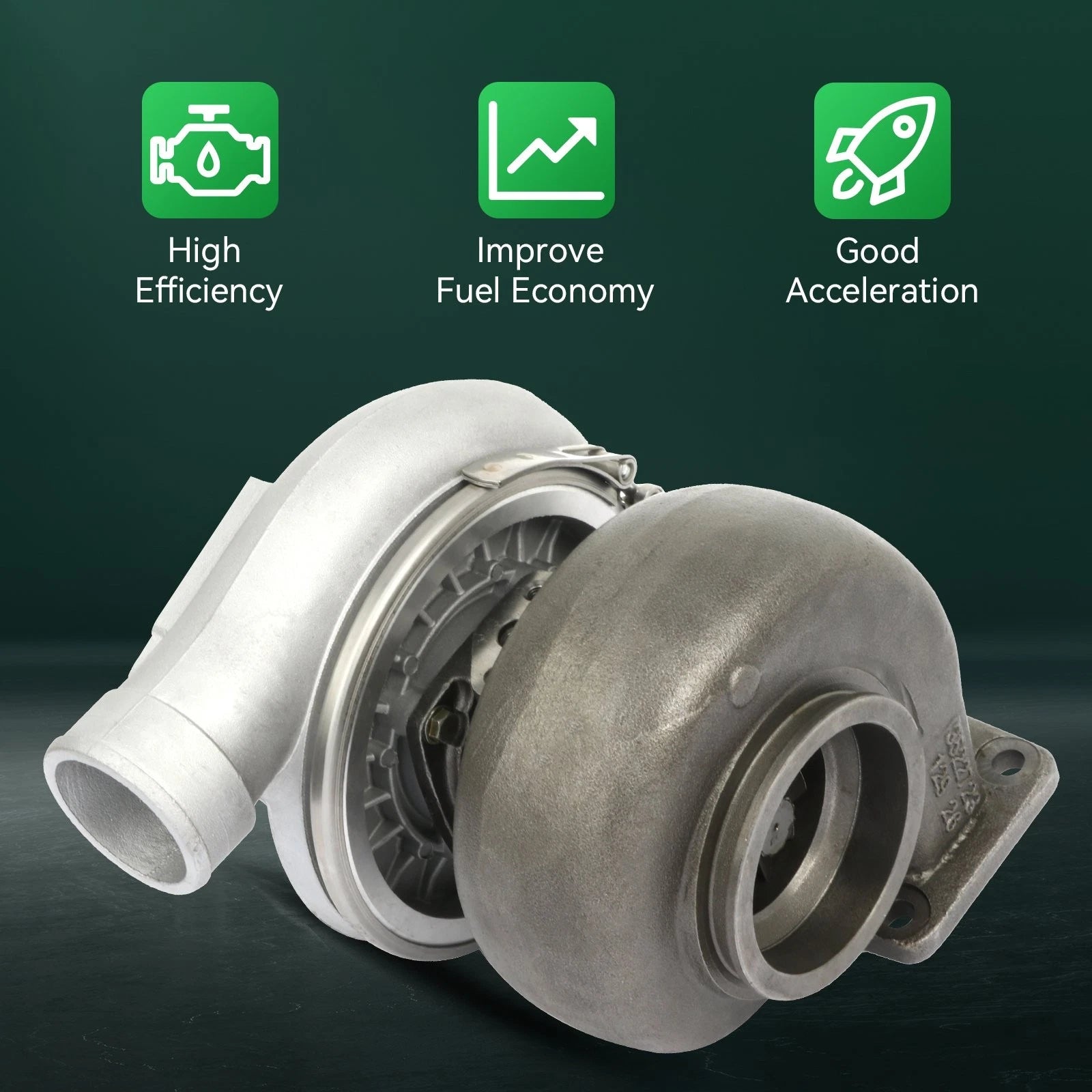 H1E Turbocharger for Cummins 6CT & 6CTA 8.3L Diesel (1989–2012)