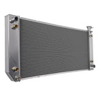 3 Row Radiator for Chevrolet K3500 5.7L V8 1988-1999 CC1520 With Trans Cooler