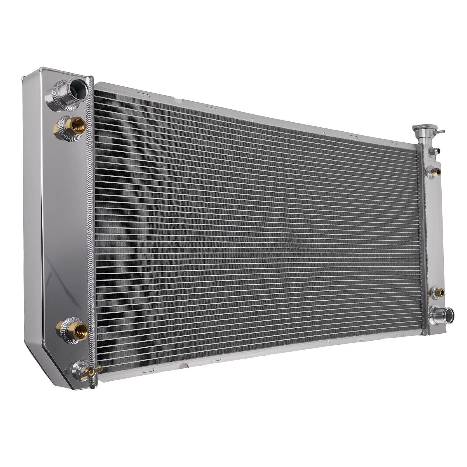 3 Row Radiator for Chevrolet K3500 5.7L V8 1988-1999 CC1520 With Trans Cooler