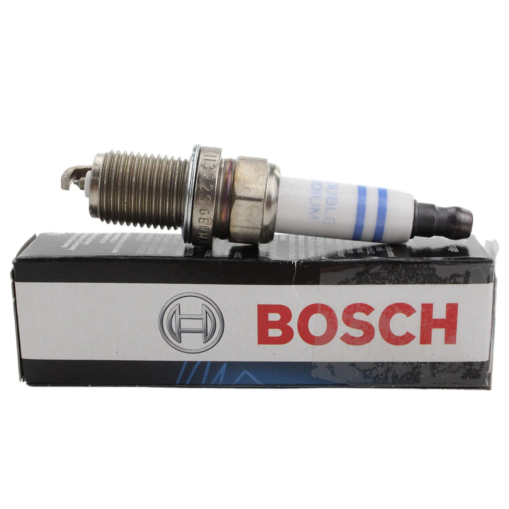 Bosch 96306 Double Iridium Spark Plug for Cadillac Chevy Mercedes