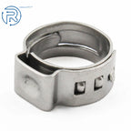 100 Piece 1" Stainless Steel Clamp Cinch Ring Fitting for Tubing