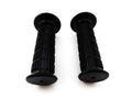 Black Hand Grip Set for Suzuki TS125 (1971-1978) - Left & Right Pair
