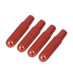 4 Pcs Aluminum Alloy Door Lock Knob Pins Red for Mercedes-Benz