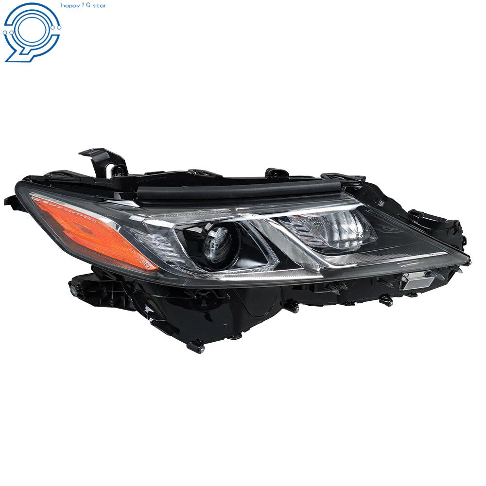 Headlight for Toyota Camry (2018–2022) Black Housing Passenger Side