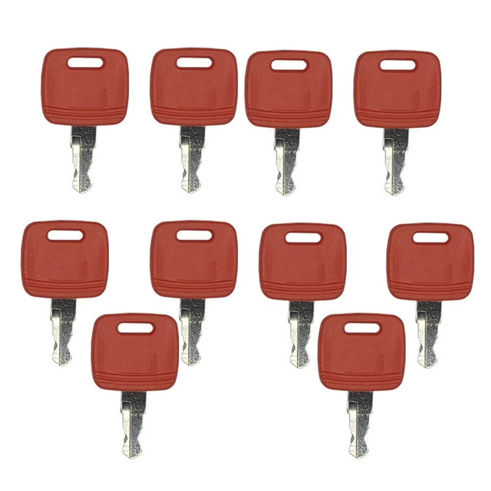 Set of 10 Ignition Keys for Tractor Loader (RE183935)