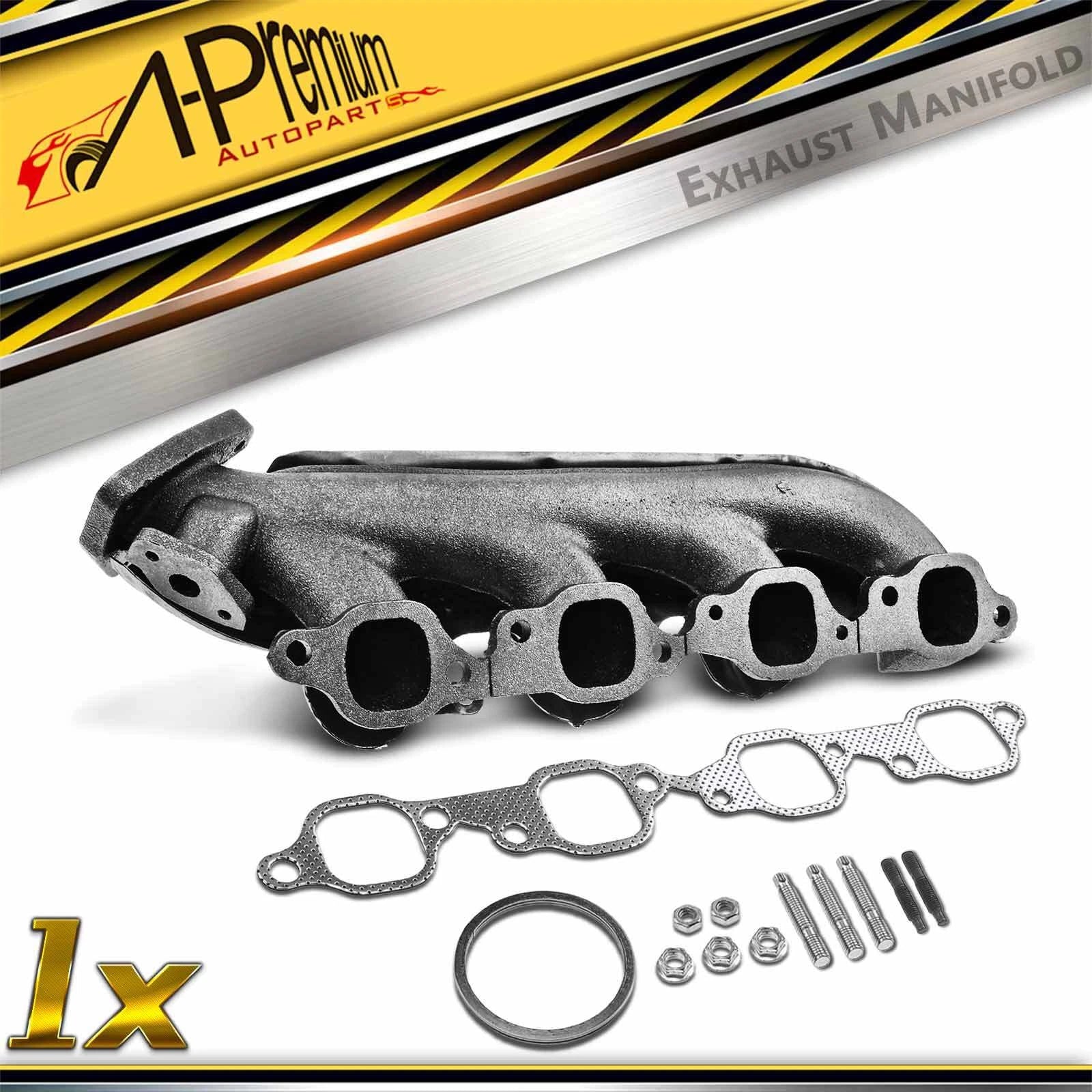 Exhaust Manifold with Gasket for Chevy Silverado 2500 HD (2001–2007)