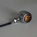 Bullet Turn Signals for Chopper Cafe Racer (Chrome)